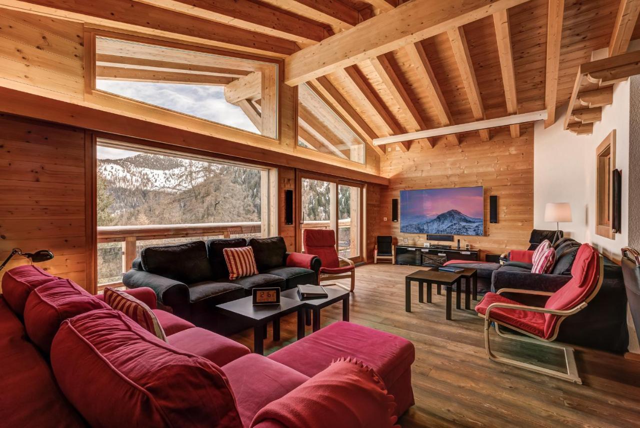 Chalet Flocon De Neige - Jacuzzi - Sauna ลาซูมาซ ภายนอก รูปภาพ