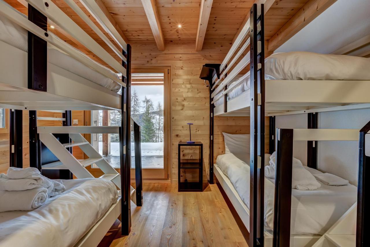 Chalet Flocon De Neige - Jacuzzi - Sauna ลาซูมาซ ภายนอก รูปภาพ
