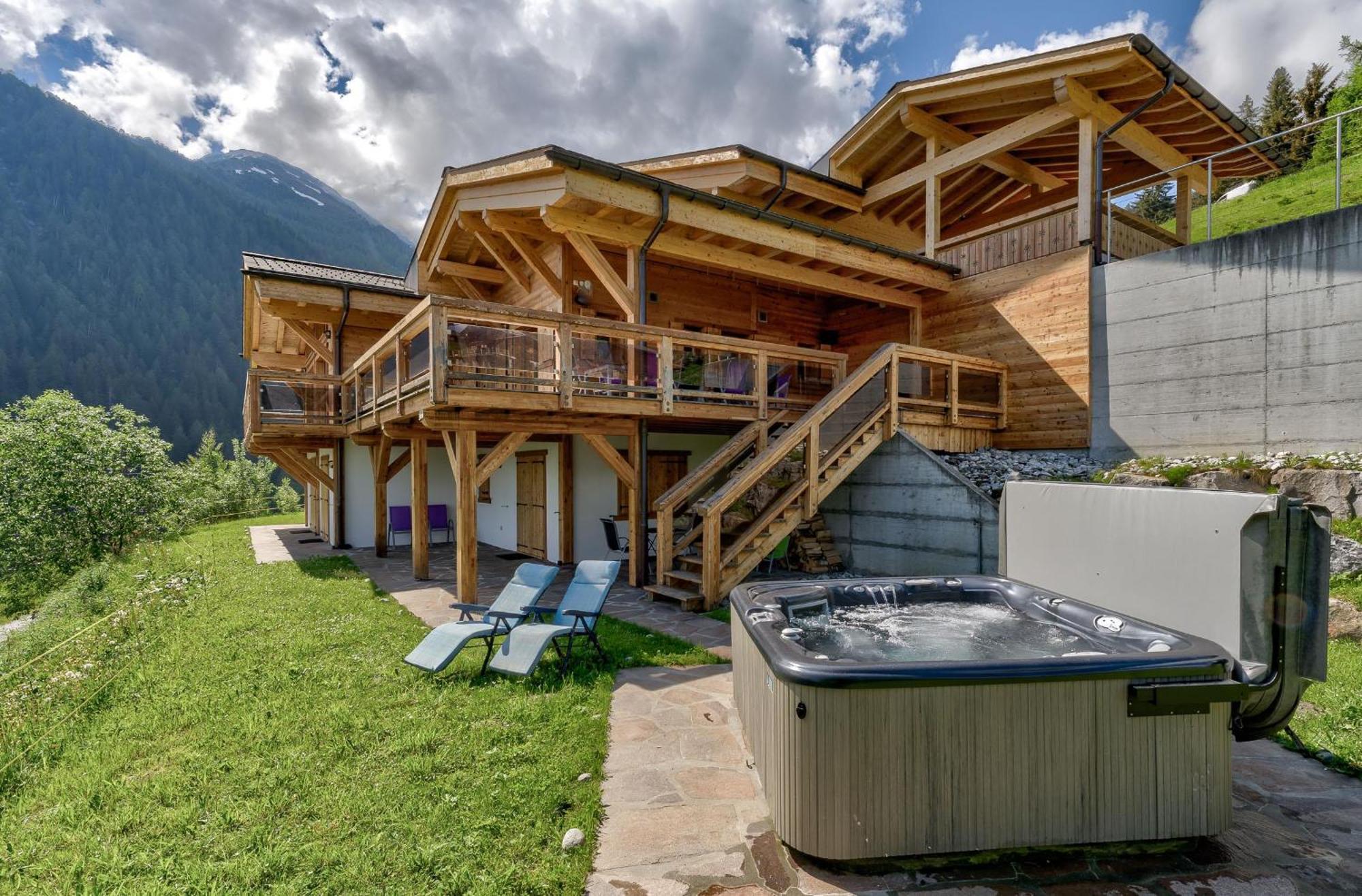 Chalet Flocon De Neige - Jacuzzi - Sauna ลาซูมาซ ภายนอก รูปภาพ